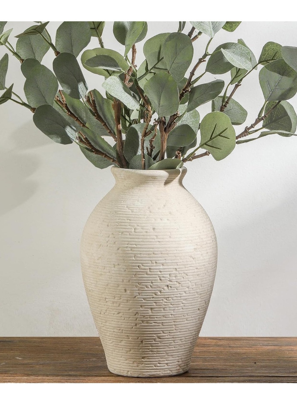 NWT Vanselia 9” Ceramic Rustic Vase